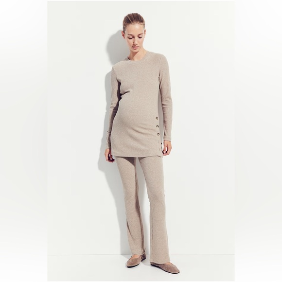 NWT Maternity before and after ribbed pants - Picture 4 of 7